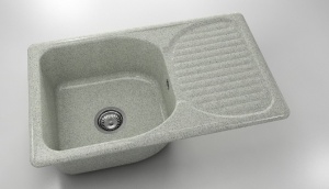Chiuveta FAT cu blat dreapta/stanga 80 x 49 x 21 Granixit - Img 44