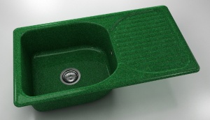 Chiuveta FAT cu blat dreapta/stanga 90 x 49 x 21 Granixit - Img 5