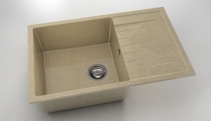 Chiuveta FAT cu blat stang/drept 80x49x21 Granixit - Img 13