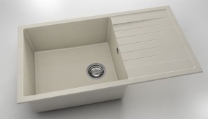Chiuveta FAT cu blat stang/drept 90x49x21 Fatgranit - Img 6
