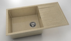 Chiuveta FAT cu blat stang/drept 90x49x21 Granixit - Img 13