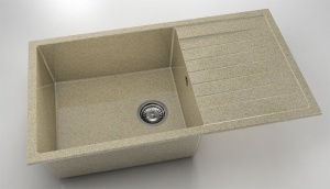 Chiuveta FAT cu blat stang/drept 90x49x21 Granixit - Img 33