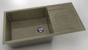 Chiuveta FAT cu blat stang/drept 95x49x21 Granixit - Img 30
