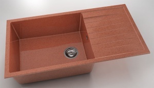 Chiuveta FAT cu blat stang/drept 95x49x21 Granixit - Img 40