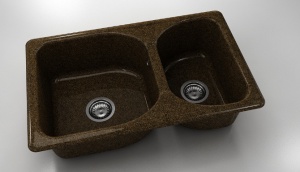 Chiuveta FAT cu doua cuve 80 X 49 X 21 Granixit - Img 26