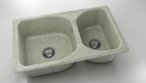 Chiuveta FAT cu doua cuve 80 X 49 X 21 Granixit - Img 46