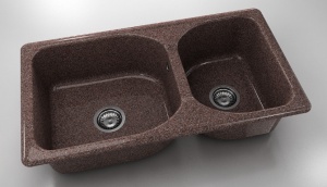 Chiuveta FAT cu doua cuve 90 X 49 X 21 Granixit - Img 24