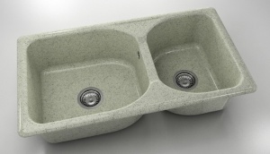 Chiuveta FAT cu doua cuve 90 X 49 X 21 Granixit - Img 46