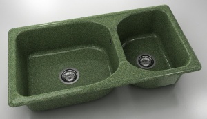 Chiuveta FAT cu doua cuve 95 X 49 X 2 Granixit - Img 18