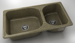 Chiuveta FAT cu doua cuve 95 X 49 X 2 Granixit - Img 30