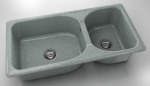 Chiuveta FAT cu doua cuve 95 X 49 X 2 Granixit - Img 36