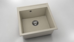 Chiuveta FAT cu o cuva dreptunghiulara 51x51x21 Fatgranit - Img 5