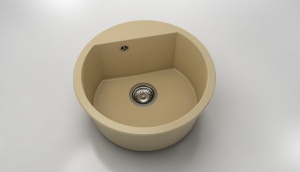 Chiuveta FAT rotunda Ø 51 cm Marmura compozita - Img 16