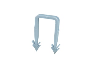 Clema TECEfloor SLQ din plastic ptr fixare pe sine de montaj cu autofixare sau teava - 200 buc