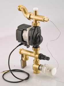 Grup pompare si amestec cu injectie Uponor Smart Fluvia T PUSH-23-B-W