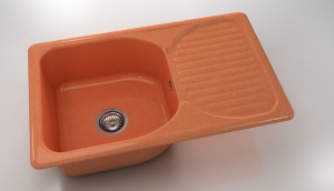 Chiuveta FAT cu blat dreapta/stanga 80 x 49 x 21 Granixit - Img 11