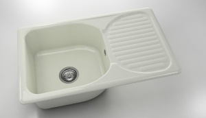 Chiuveta FAT cu blat dreapta/stanga 80 x 49 x 21 Marmura compozita - Img 19