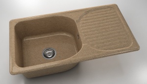 Chiuveta FAT cu blat dreapta/stanga 90 x 49 x 21 Granixit - Img 12