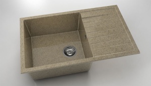 Chiuveta FAT cu blat stang/drept 80x49x21 Granixit - Img 50
