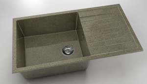 Chiuveta FAT cu blat stang/drept 90x49x21 Granixit - Img 30