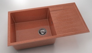 Chiuveta FAT cu blat stang/drept 90x49x21 Granixit - Img 40
