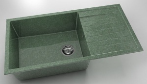 Chiuveta FAT cu blat stang/drept 95x49x21 Granixit - Img 17