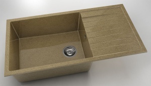 Chiuveta FAT cu blat stang/drept 95x49x21 Granixit - Img 27