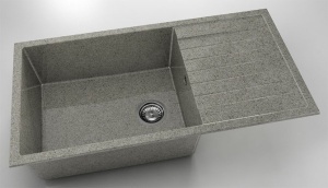 Chiuveta FAT cu blat stang/drept 95x49x21 Granixit - Img 37