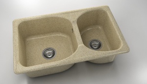 Chiuveta FAT cu doua cuve 80 X 49 X 21 Granixit - Img 33