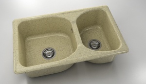 Chiuveta FAT cu doua cuve 80 X 49 X 21 Granixit - Img 43