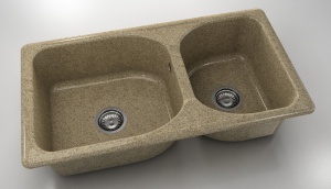 Chiuveta FAT cu doua cuve 90 X 49 X 21 Granixit - Img 50
