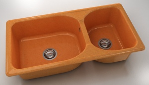 Chiuveta FAT cu doua cuve 95 X 49 X 2 Granixit - Img 10