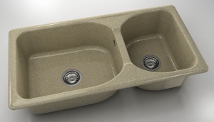 Chiuveta FAT cu doua cuve 95 X 49 X 2 Granixit - Img 49