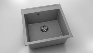 Chiuveta FAT cu o cuva dreptunghiulara 51x51x21 Fatgranit - Img 2