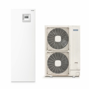 Pompa de caldura aer-apa Hitachi Yutaki S4 COMBI, 11 kW, boiler 220 L Monofazica