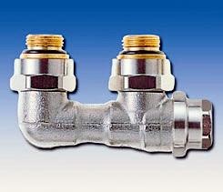 Robinet radiator coltar BITUBULAR VEKOLUX, 1/2"