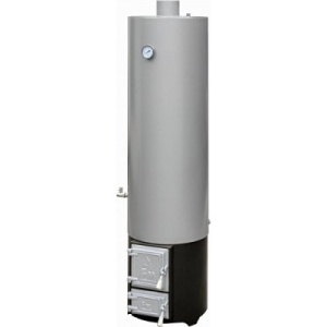 Boiler pe lemne 120 L cu focar cu usi de fonta FM