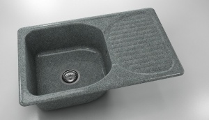 Chiuveta FAT cu blat dreapta/stanga 80 x 49 x 21 Granixit - Img 38