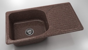 Chiuveta FAT cu blat dreapta/stanga 90 x 49 x 21 Granixit - Img 19