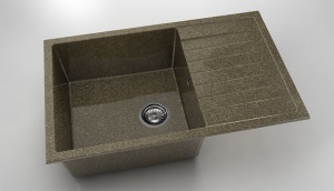 Chiuveta FAT cu blat stang/drept 80x49x21 Granixit - Img 7