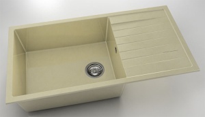 Chiuveta FAT cu blat stang/drept 95x49x21 Granixit - Img 34