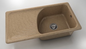 Chiuveta FAT cu blat stanga 90 x 49 x 21 Granixit - Img 12