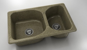 Chiuveta FAT cu doua cuve 80 X 49 X 21 Granixit - Img 30