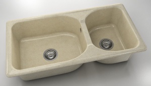 Chiuveta FAT cu doua cuve 95 X 49 X 2 Granixit - Img 14
