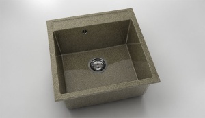 Chiuveta FAT cu o cuva dreptunghiulara 51x51x21 Granixit - Img 30