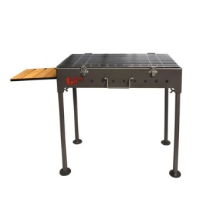 Gratar de gradina cu carbuni GRILL PREMIUM 58x30 cm