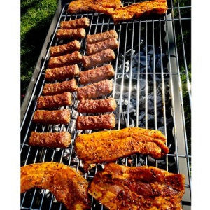 Gratar de gradina cu carbuni,suport pentru ceaun GRILL PREMIUM 67x40 cm - Img 3