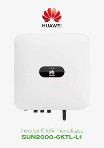 Invertor 6 kW hibrid monofazat Huawei