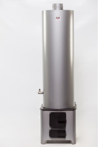 Boiler pe lemne 90 L cu focar economic FM - Img 2