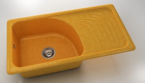 Chiuveta FAT cu blat dreapta 90 x 49 x 21 Granixit - Img 6